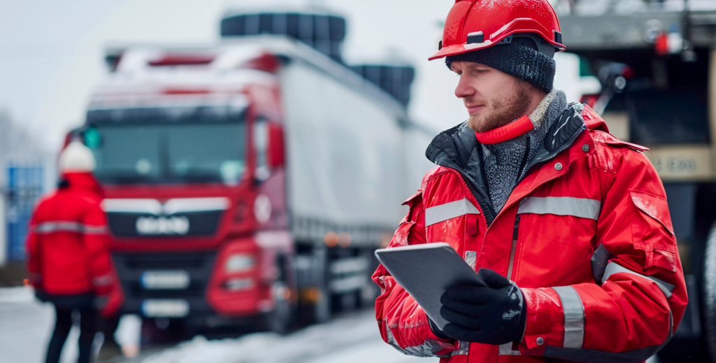 Plano de mobilização do corpo de bombeiros em tablet com MDM